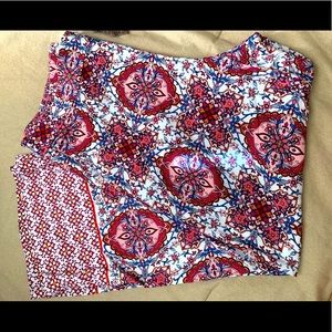 Wide leg pull on pants